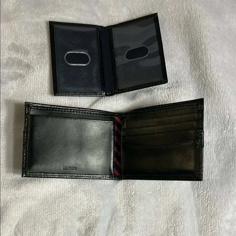 Tommy Hilfiger Black Leather Wallet